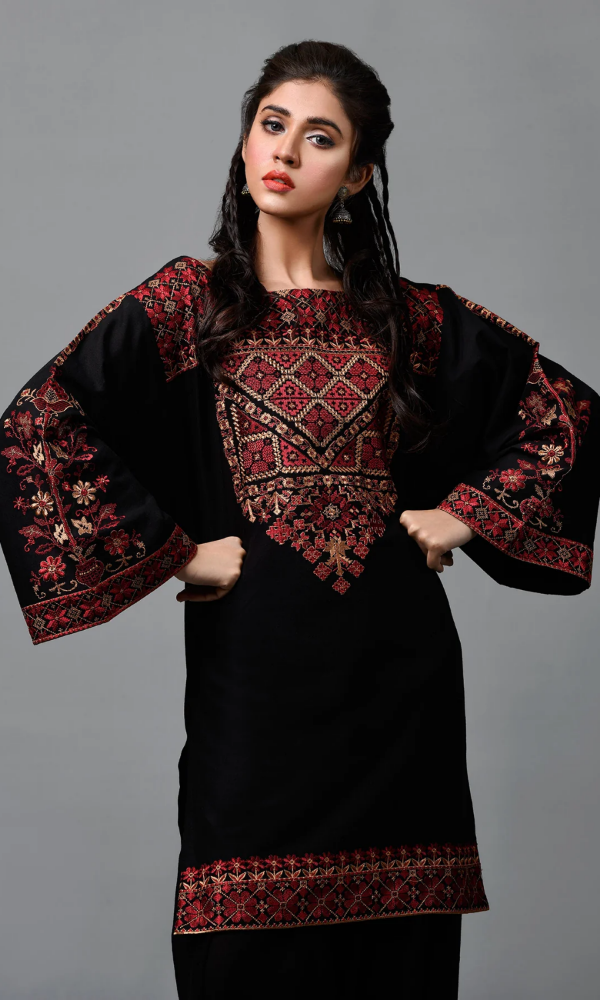 3 Piece - Fully Embroided Lawn Suit KS-1045