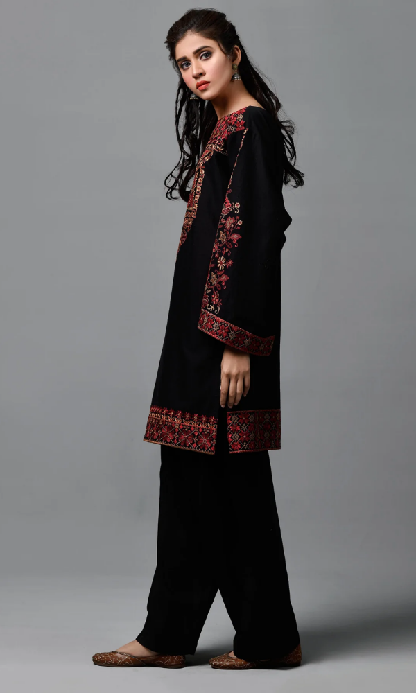 3 Piece - Fully Embroided Lawn Suit KS-1045